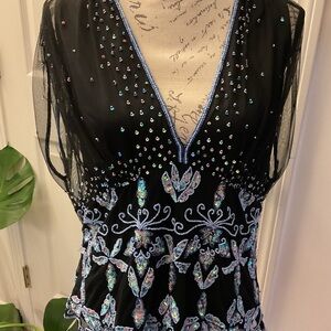 MARINA Elegant Black Dress